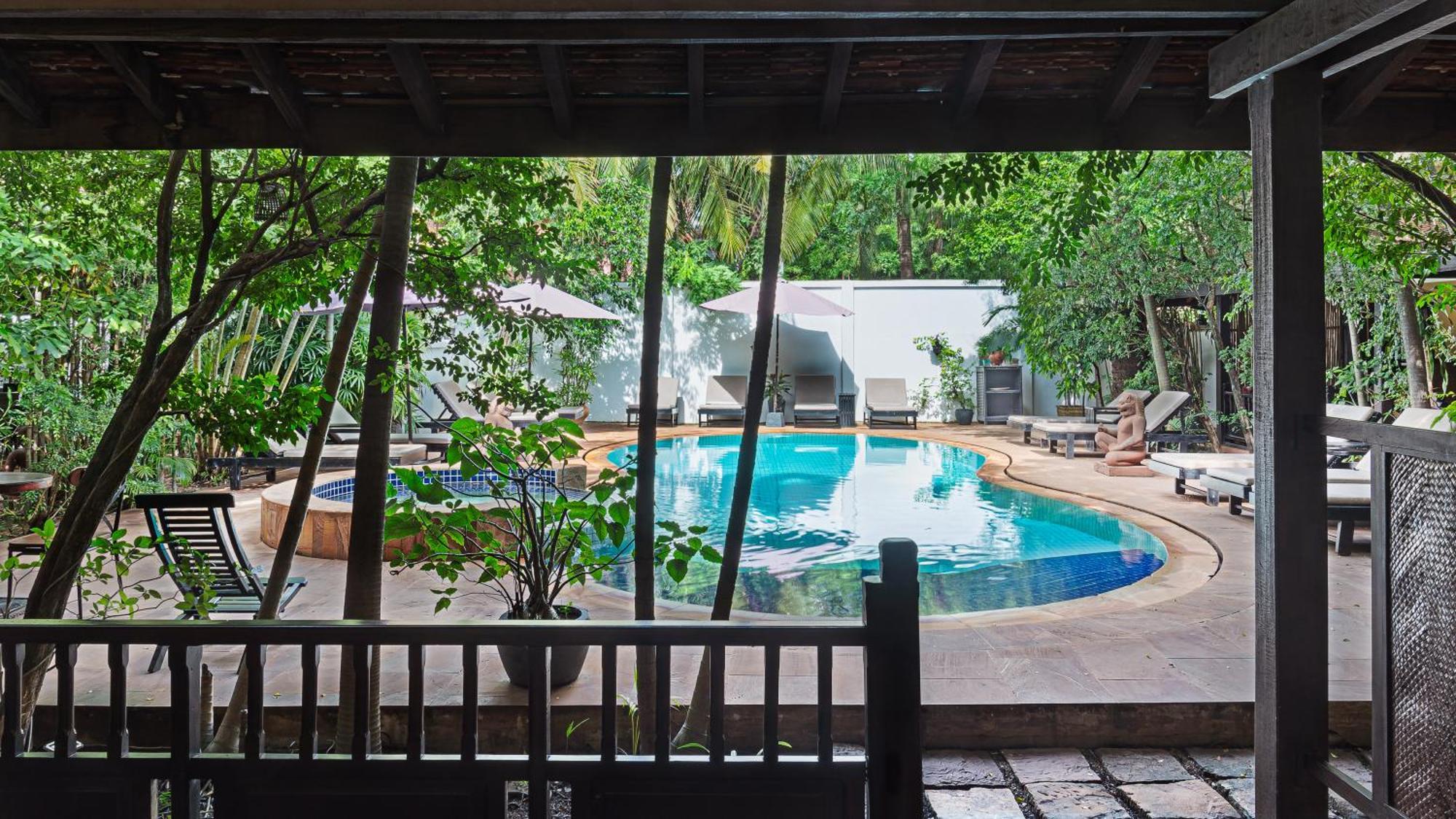 พาวีเลียนอินโดจีนบูติคโฮเต็ล Hotel เสียมราฐ ภายนอก รูปภาพ